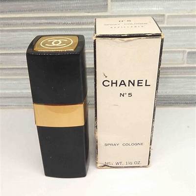 VINTAGE SET OF 2 Chanel No 5 Spray Cologne Perfume EMPTY Cases