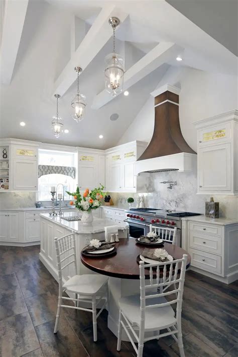 Vaulted Ceiling Kitchen Cabinets