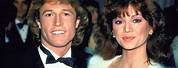 Victoria Principal and Andy Gibb Funeral