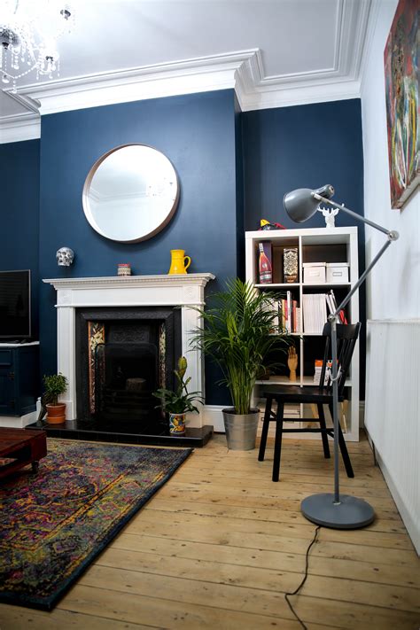 Victorian Blue Living Room