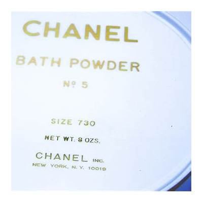 chanel bath powder for women with puff