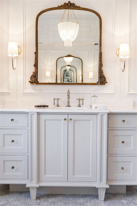 Vintage Bathroom Vanity Mirror
