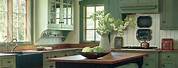 Vintage Green Kitchen Cabinets
