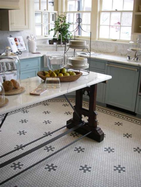 Vintage Kitchen Flooring Ideas