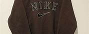 Vintage Mocha Brown Nike Sweatshirt