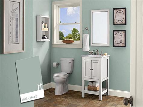 Wall Paint Colors for Small Bathrooms