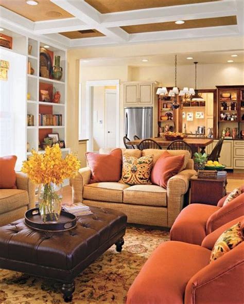 Warm Cozy Living Room Design Ideas