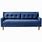 West Elm Blue Couch
