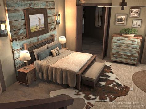 Western Rustic Bedroom Ideas