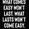 What Comes Easy Won't Last Quote