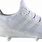 White Adidas Cleats