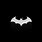 White Batman Symbol