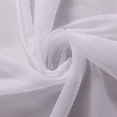 White Curtain Fabric