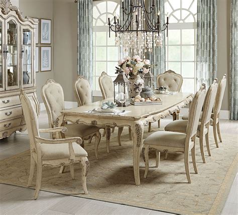 White Dining Room Table French Country