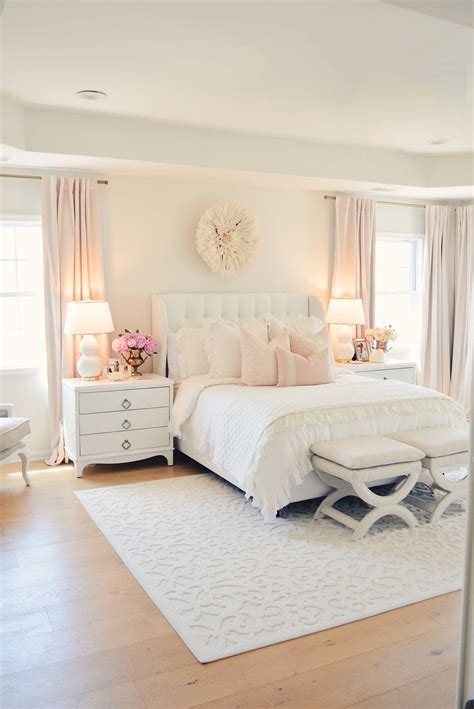 White Elegant Master Bedrooms
