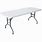 White Fold Up Table