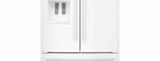 White French Door Refrigerator with Ice Maker