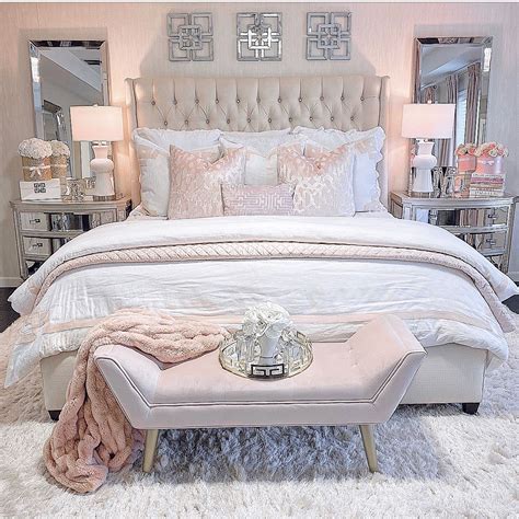 White Glam Bedroom