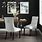 White Leather Dining Room Chairs