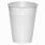 White Plastic Cup