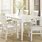 White Rectangular Dining Table