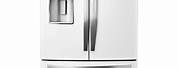 White Stainless Refrigerator