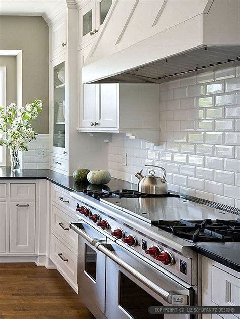White Subway Tile Kitchen Backsplash Ideas