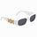 White Versace Sunglasses