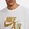 White and Gold Nike Shirt