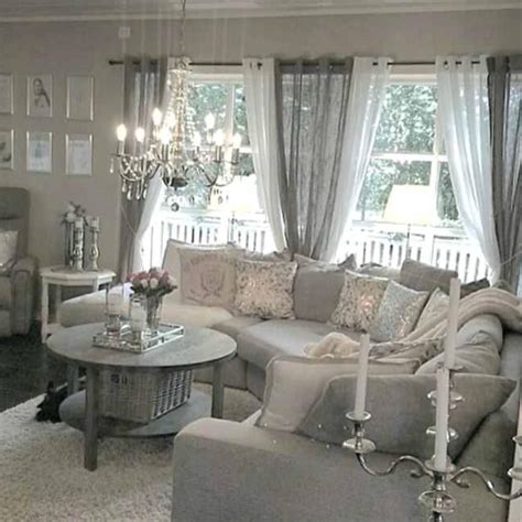 White and Silver Living Room Ideas