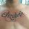 Wife Name Tattoo On Chest