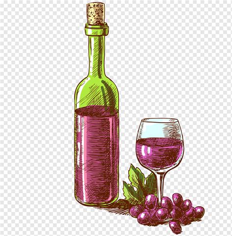Wine Bottle Illustration