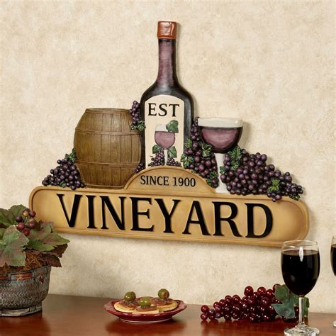 Wine Wall Plaques