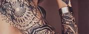 Women Unique Arm Sleeve Tattoo