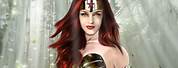 Wonder Woman Red Hair