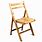 Wood Folding Chair Rental
