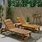 Wood Patio Lounge Chairs
