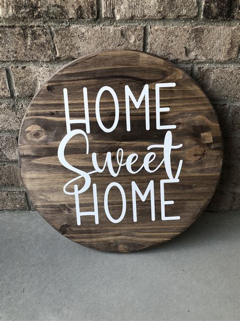 Wooden Home Signs