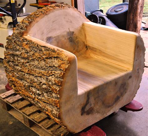 Wooden Log Chairs