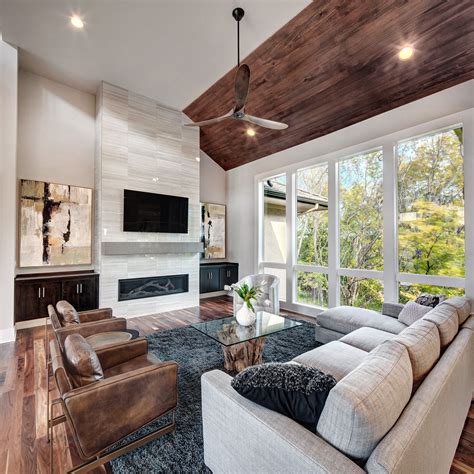Wooden Modern Living Room