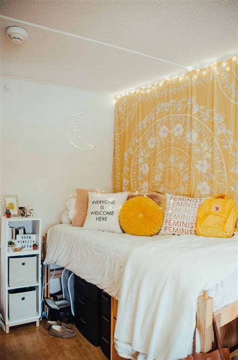 Yellow Dorm Room Ideas