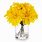 Yellow Flowers in Vase