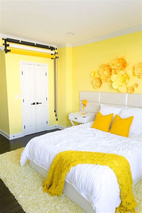 Yellow Girls Bedroom Ideas