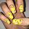 Yellow Nail Art Designs