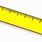 Yellow Ruler Clip Art