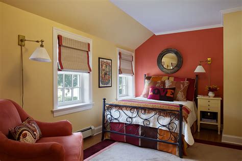 Yellow and Red Bedroom Ideas