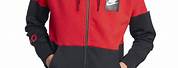 Zip Up Red and Black Nike Jacket