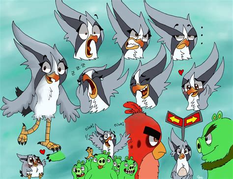 Angry Birds Silver X Red