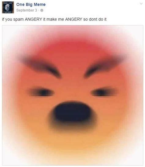 Angry React Meme