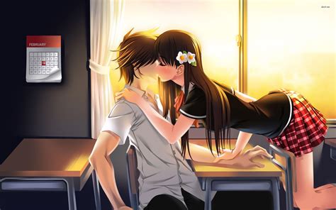 Anime Couple Kissing Sex